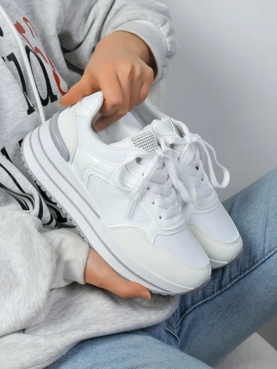 Royalfashion dámské sportovní tenisky na platformě Revided