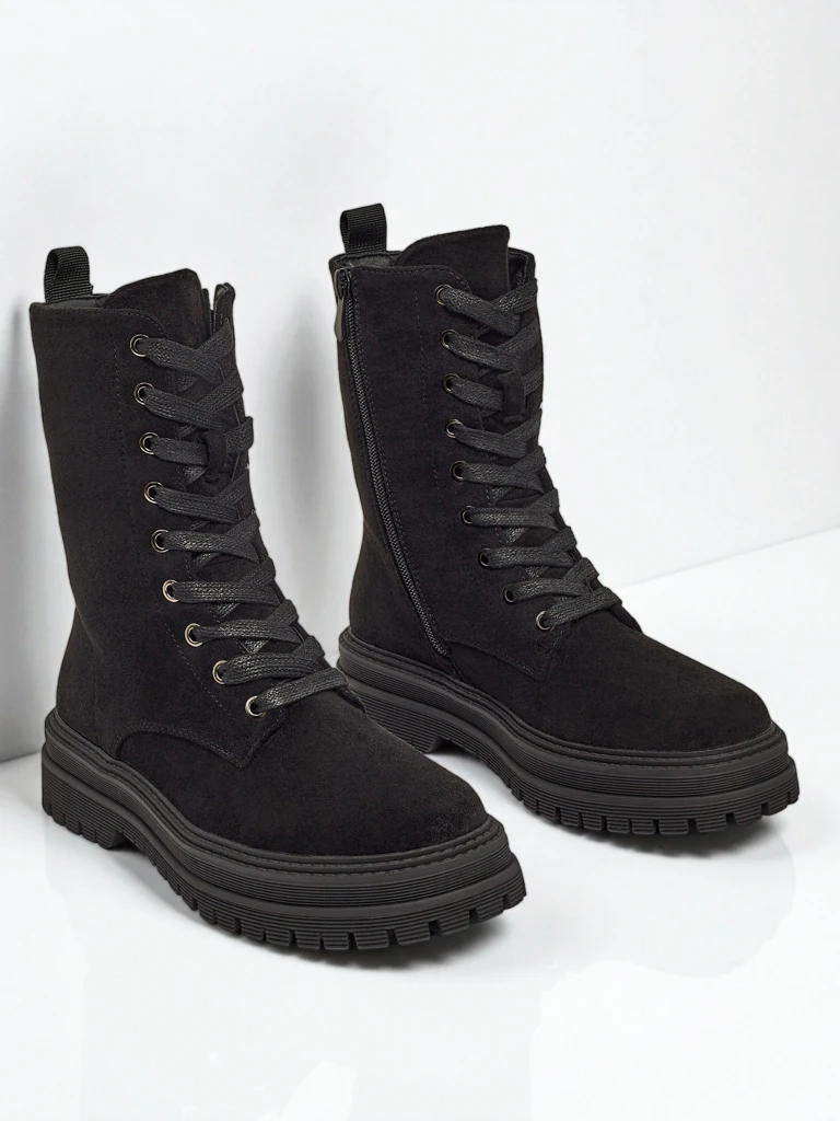 Dámské eko semišové workery Molistea