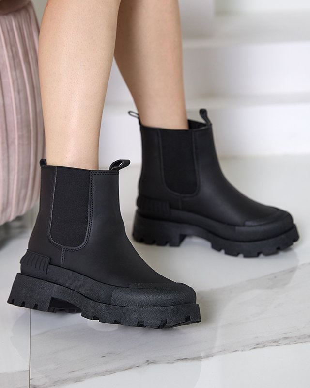 Černé dámské nazouváky Sisepi- Footwear