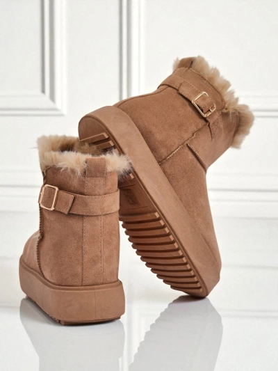 Royalfashion Krátké boty a'la sněhule dámské Winter Crest