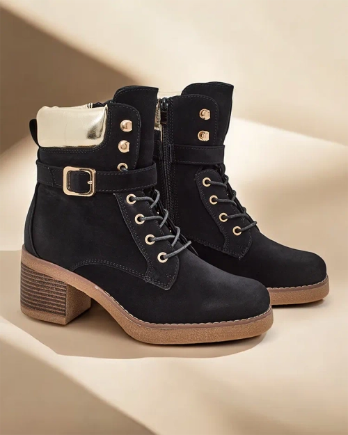 Жіночі низькі чоботи до щиколотки Royalfashion Nedelin