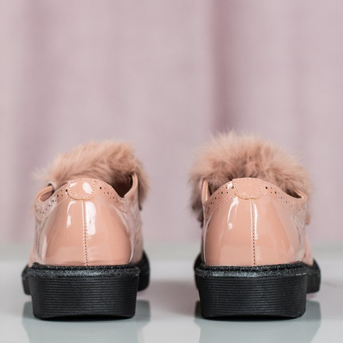 Рожеве жіноче взуття з хутром Міссурі - Взуття