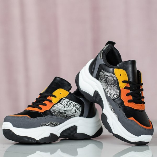 Чорні кросівки зі вставками Nikaragua - Взуття