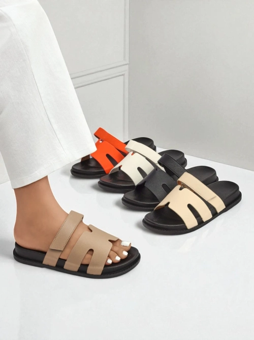 Royalfashion жіночі капці з екошкіри ReppiFlex