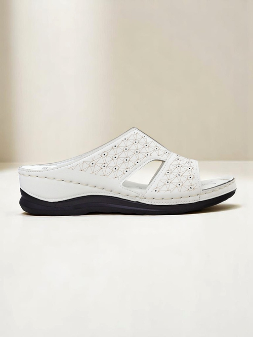 Royalfashion Жіночі шльопанці на товстій підошві Nova Step