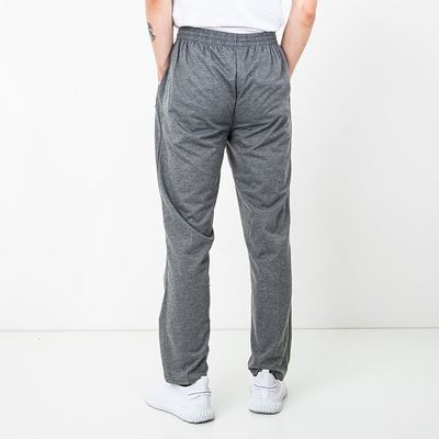 Světle šedé pánské tepláky - Oblečení