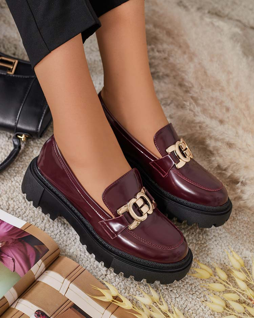 Royalfashion Жіночі лаковані мокасини Bevevra