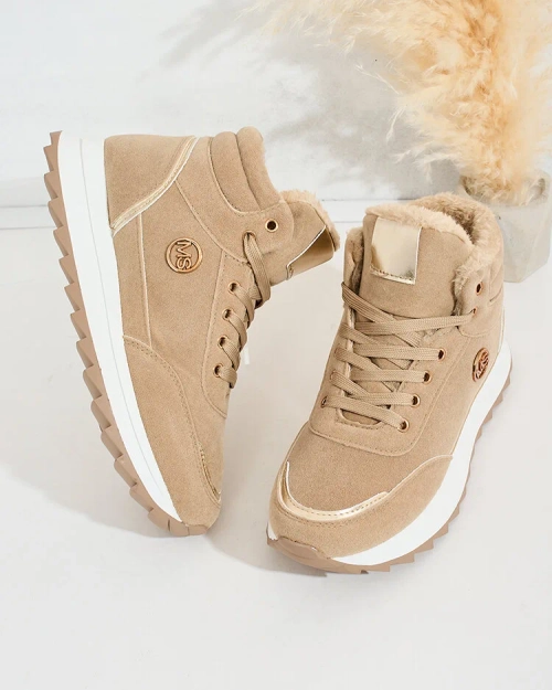 Royalfashion Утеплені жіночі кросівки з хутром Casill