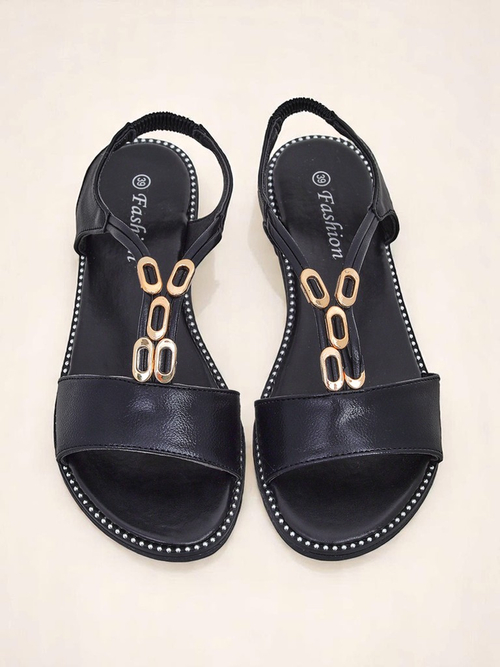 Royalfashion Жіночі сандалі з декоративними ремінцями Siena Glow