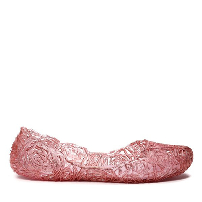 Růžová balerína s brokátem Carolina - obuv 1