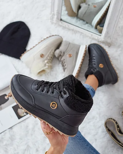 Жіночі кросівки Royalfashion Frozit зі штучним хутром