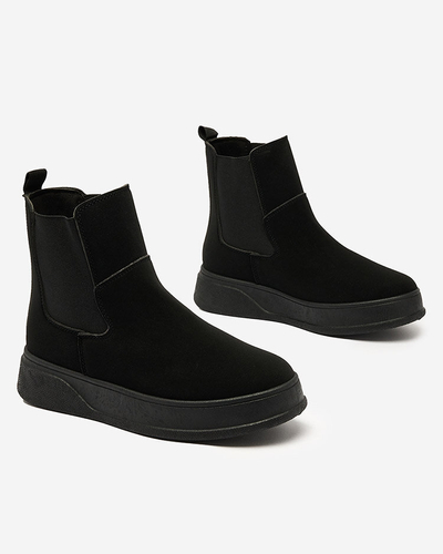 Royalfashion Béžové dámské boty a'la snow boots Uteris