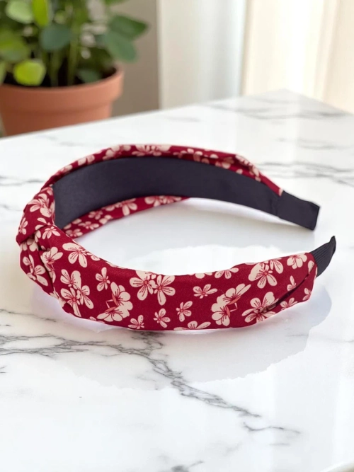 Royalfashion Обідок із плетінням у вигляді квітів Florinda