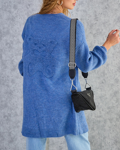 Жіночий светр-покривало Royalfashion Fuchsia