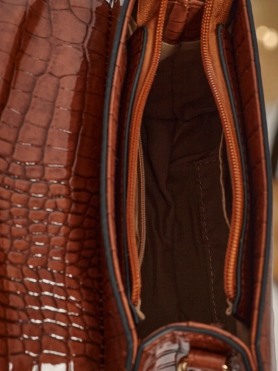 Lakovaná Malá dámská kabelka z ekokůže Lunaya