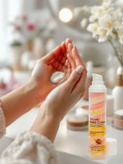 EraRose Aurora Snail Collagen Hand Cream зволожуючий крем для рук 60г