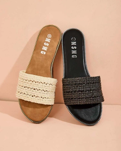 Royalfashion Dámské žabky s plochou podrážkou Bofira