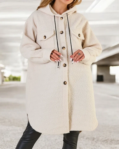 Жіноче пальто Royalfashion a'la sheepskin