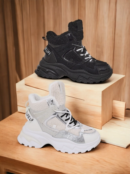 Жіночі кросівки Royalfashion з теплим підкладом Pieco