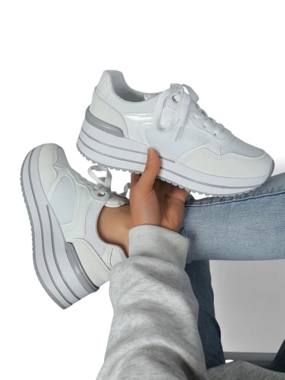 Royalfashion dámské sportovní tenisky na platformě Revided
