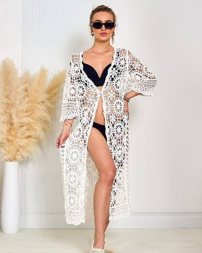 Royalfashion Dámský krajkový plážový přehoz