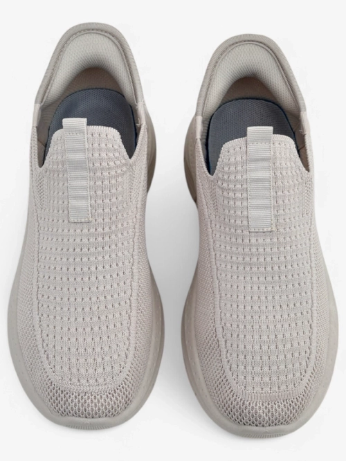 Aurelia Comfort Бежеві Жіночі Сліпони з Тканини На Плоскій Підошві