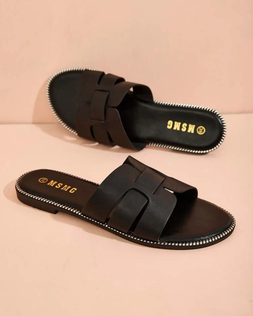 Royalfashion Жіночі шльопанці Omipp на плоскій підошві