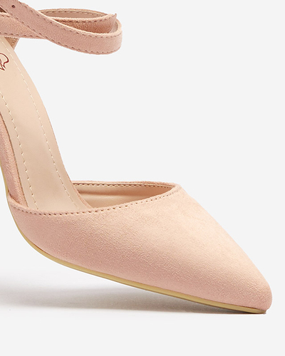 Рожеві жіночі туфлі-човники на стійці Amagy- Footwear