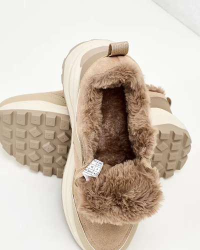 Royalfashion Dámské zateplené tenisky Ruffi