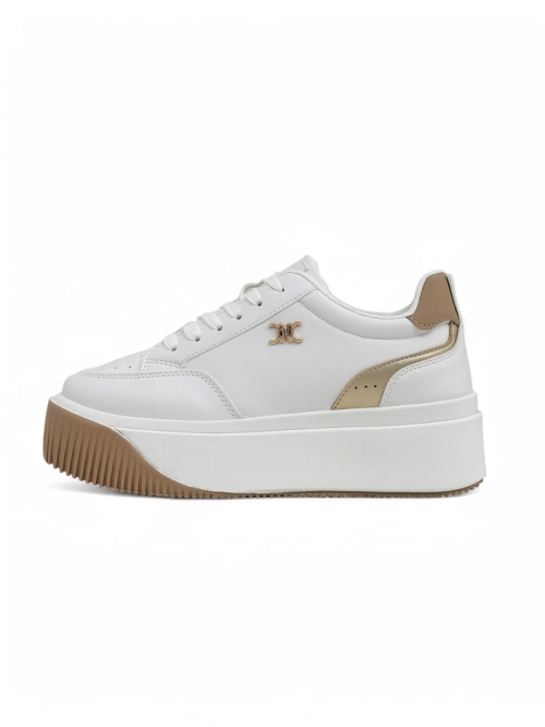 Жіночі снікерси Arianna Bianco на платформі з екологічної шкіри 5 см