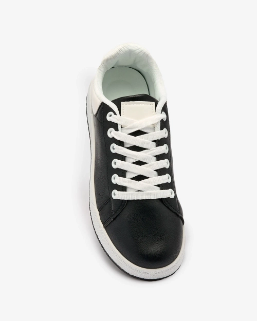 Royalfashion Чорно-білі жіночі спортивні кросівки Classic Vibes