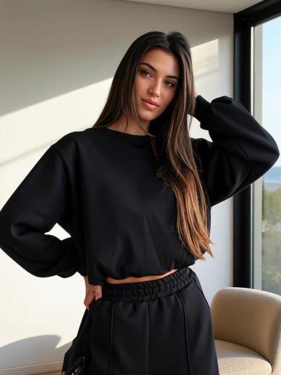 Royalfashion Жіночий бавовняний трекінговий комплект