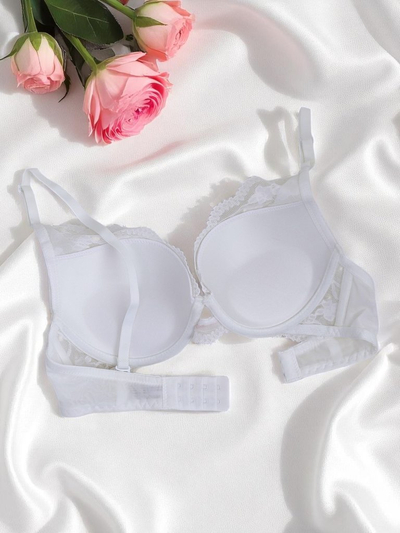 Royalfashion Dámská push-up podprsenka s krajkou Luna Push-Up