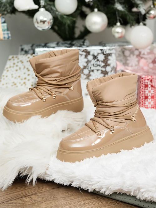 Жіночі снігоступи Royalfashion коричневого кольору Dabenda