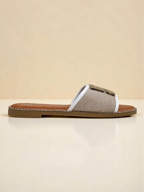 Royalfashion Жіночі шльопанці на плоскому ходу Rorole