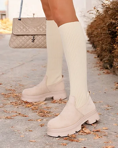 Royalfashion Dámské nazouvací kozačky Anobbi