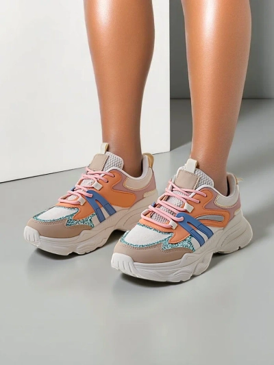 Royalfashion Dámské sportovní tenisky na silnější podešvi Aimo