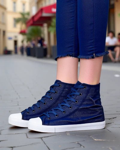 Royalfashion Vysoké dámské tenisky Hirria