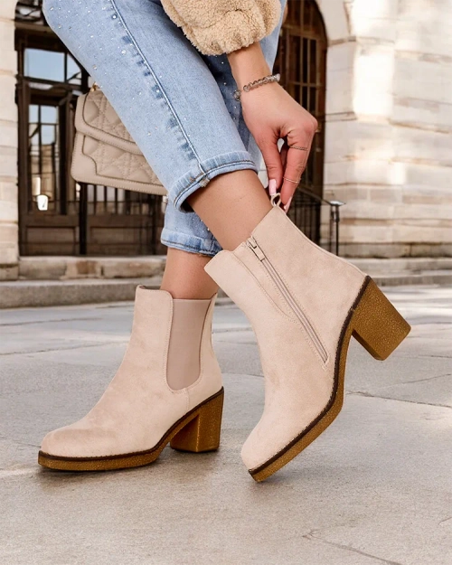 Жіночі чоботи Royalfashion Eco-suede на посту Bregianka