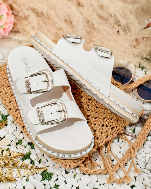 Royalfashion Жіночі шльопанці Rolii на плоскій підошві