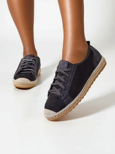 Royalfashion Dámské eco-suede tenisky Nissta