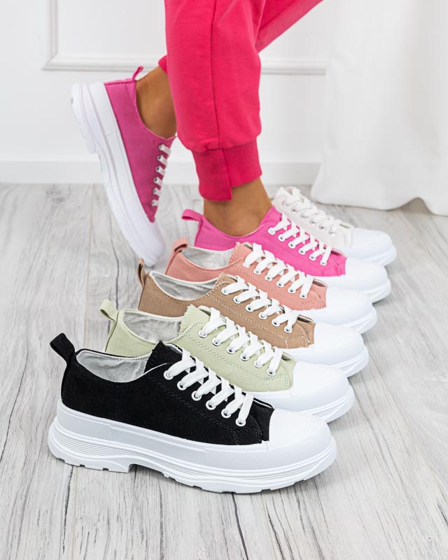 Cresoma krémové dámské sportovní tenisky - Obuv