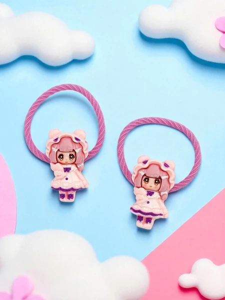 Bambina Rosetta gumičky do vlasů s motivem panenky