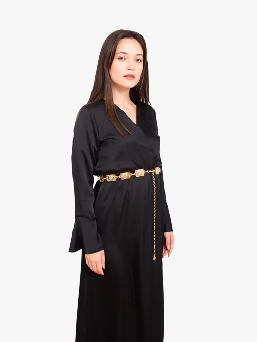 Royalfashion Жіночий декоративний металевий пояс