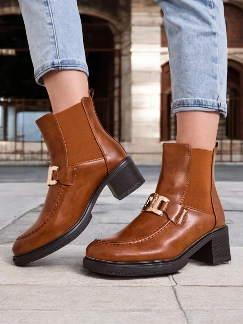 взуття на щиколотці для жінок Royalfashion з низькими підборами Ewios