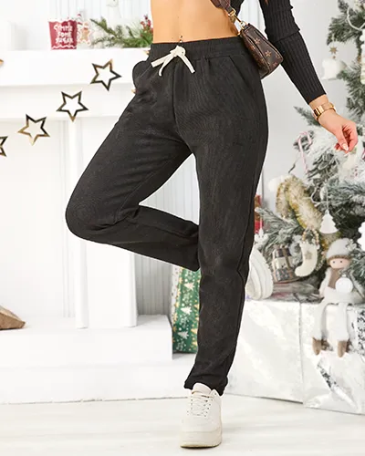 Royalfashion Теплі жіночі штани великих розмірів