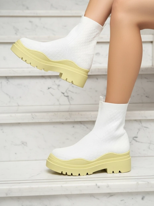 Елегантні Жіночі Черевики Лайм у Стилі Вінтаж