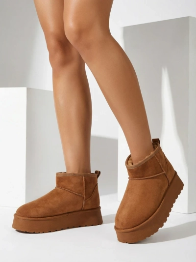 Royalfashion Krátké boty připomínající ženské sněhule Fortesse