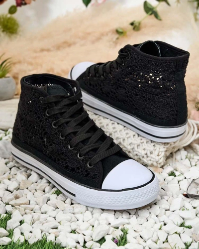 Royalfashion Dámské ažurové tenisky Nictz