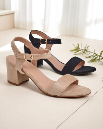 Dámské sandály Royalfashion z eko‑semiše Quarter
